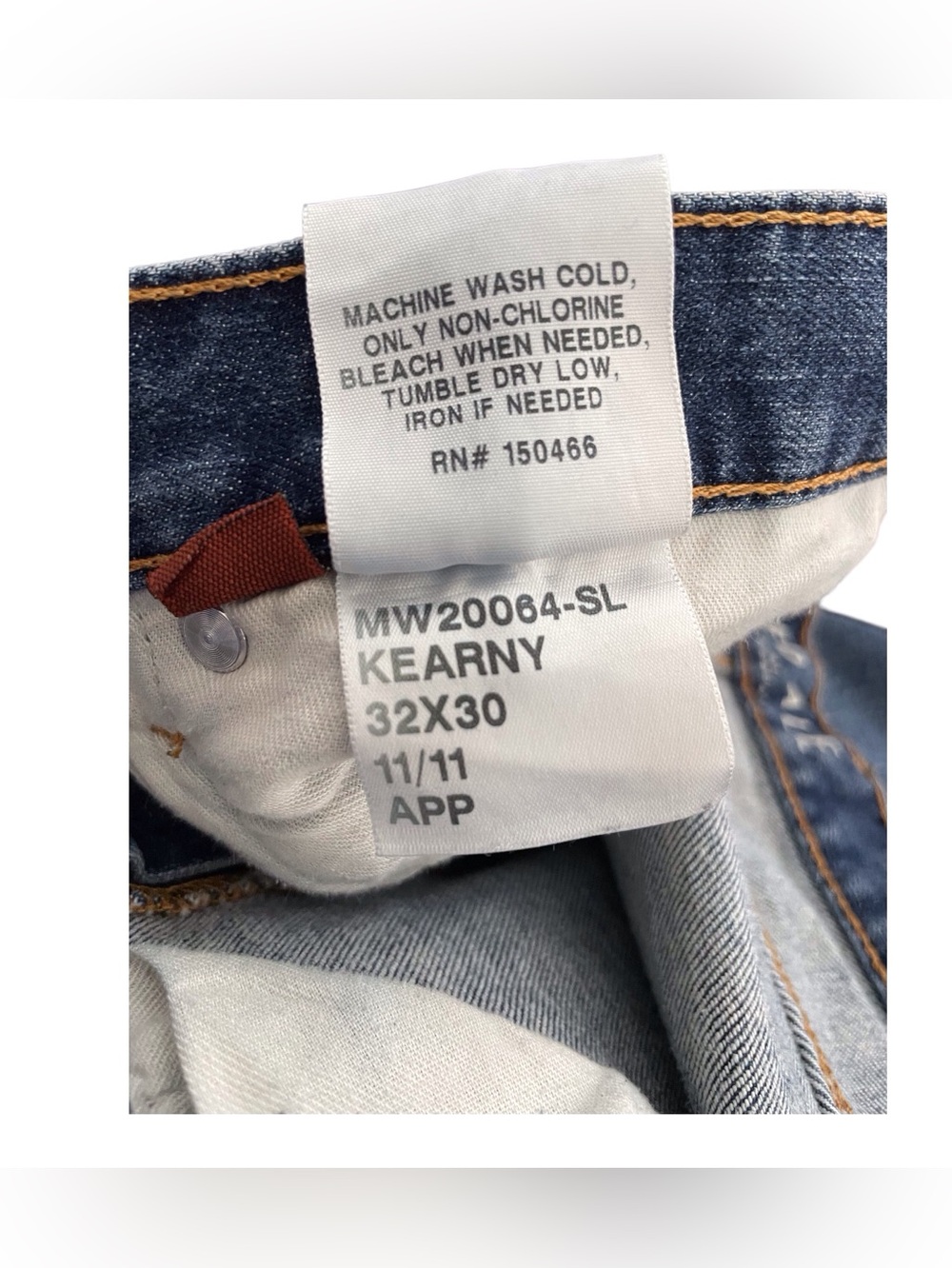 Red Ale Men's Blue Denim Stretch Slim Jeans, 32x30 - Picture 8 of 8